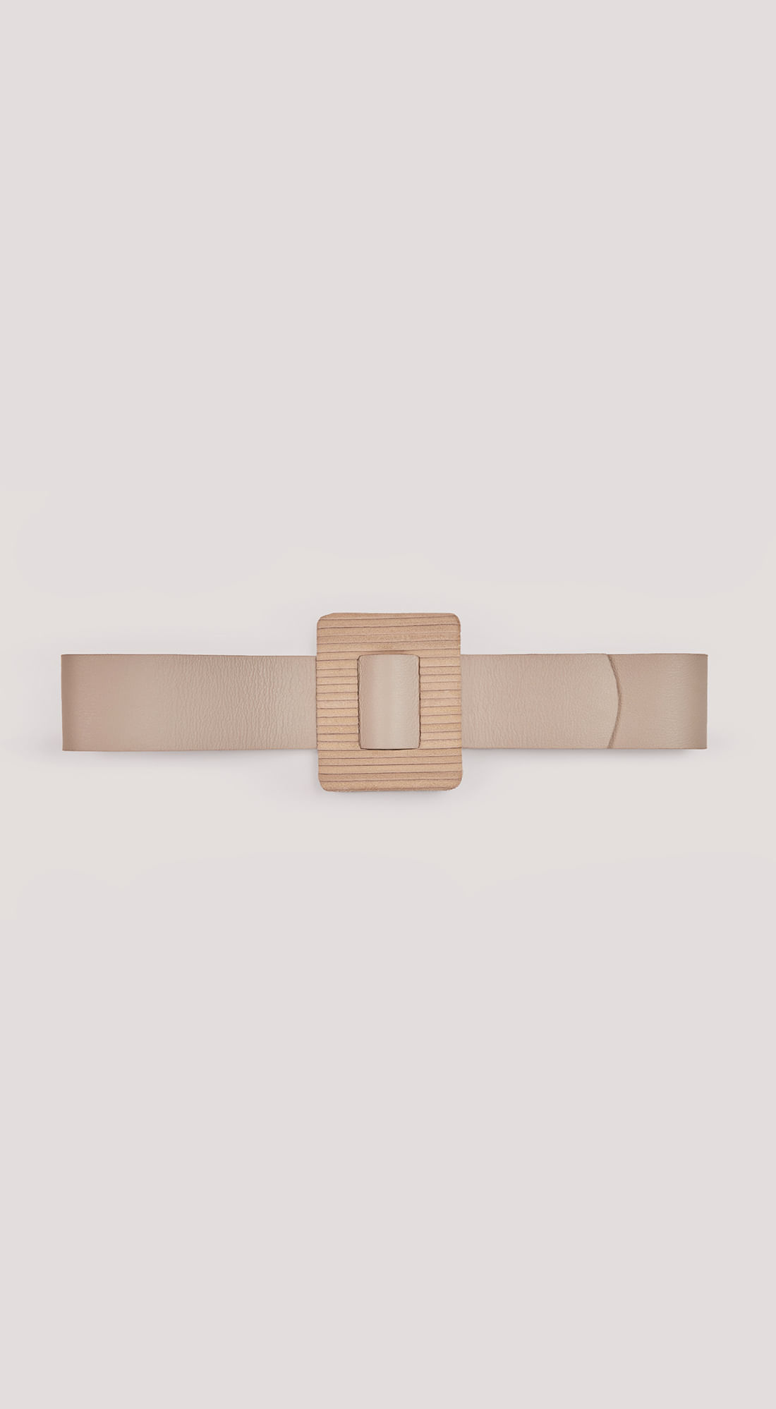 Cinto Morena Rosa Cintura Médio Com Fivela Off White