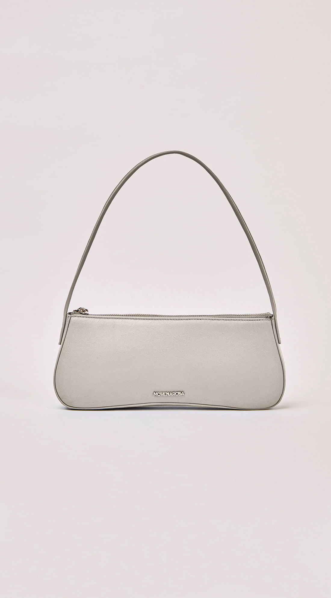 Bolsa Morena Rosa Baguete Morena Rosa Cinza