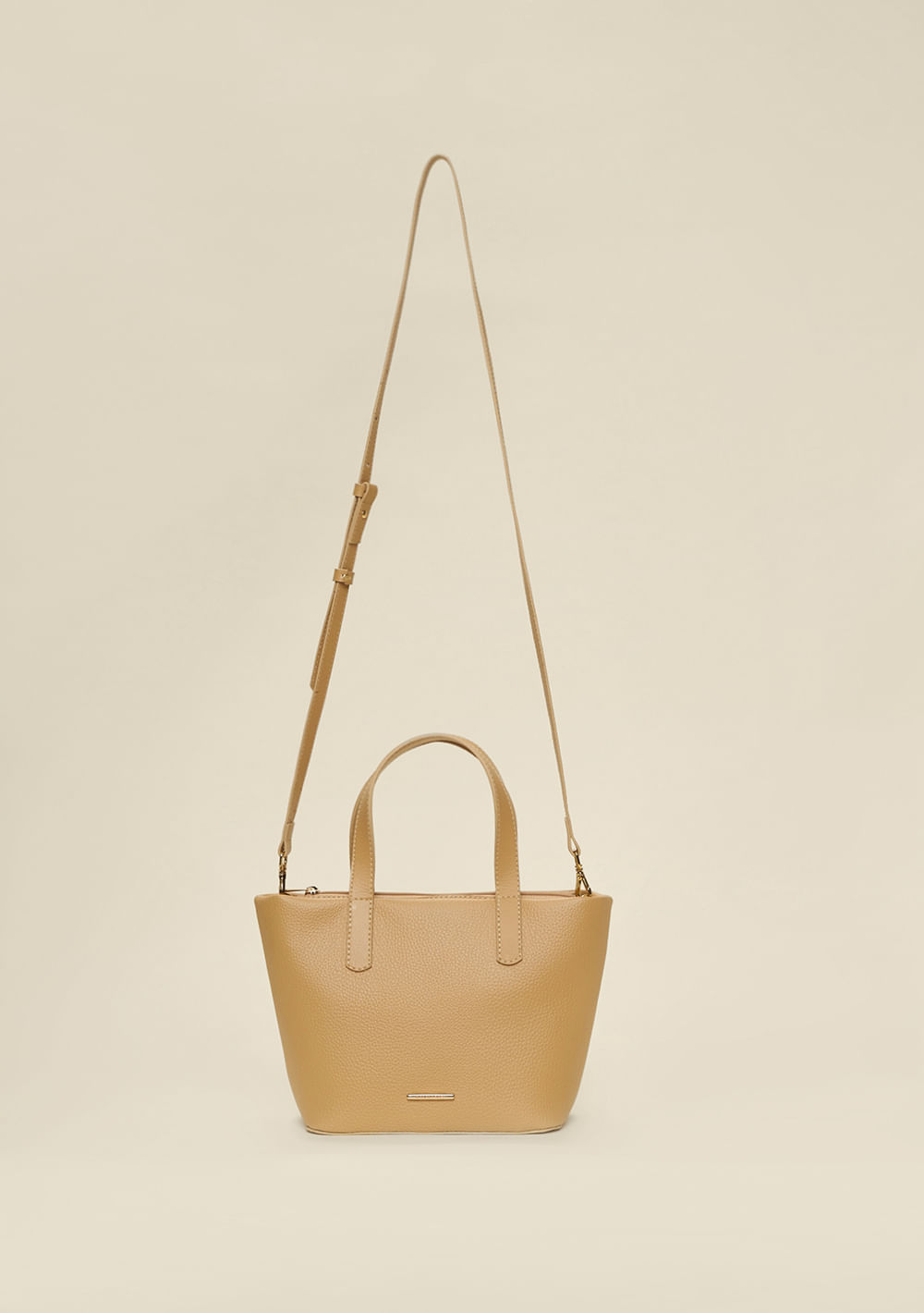 Bolsa Tote Bege