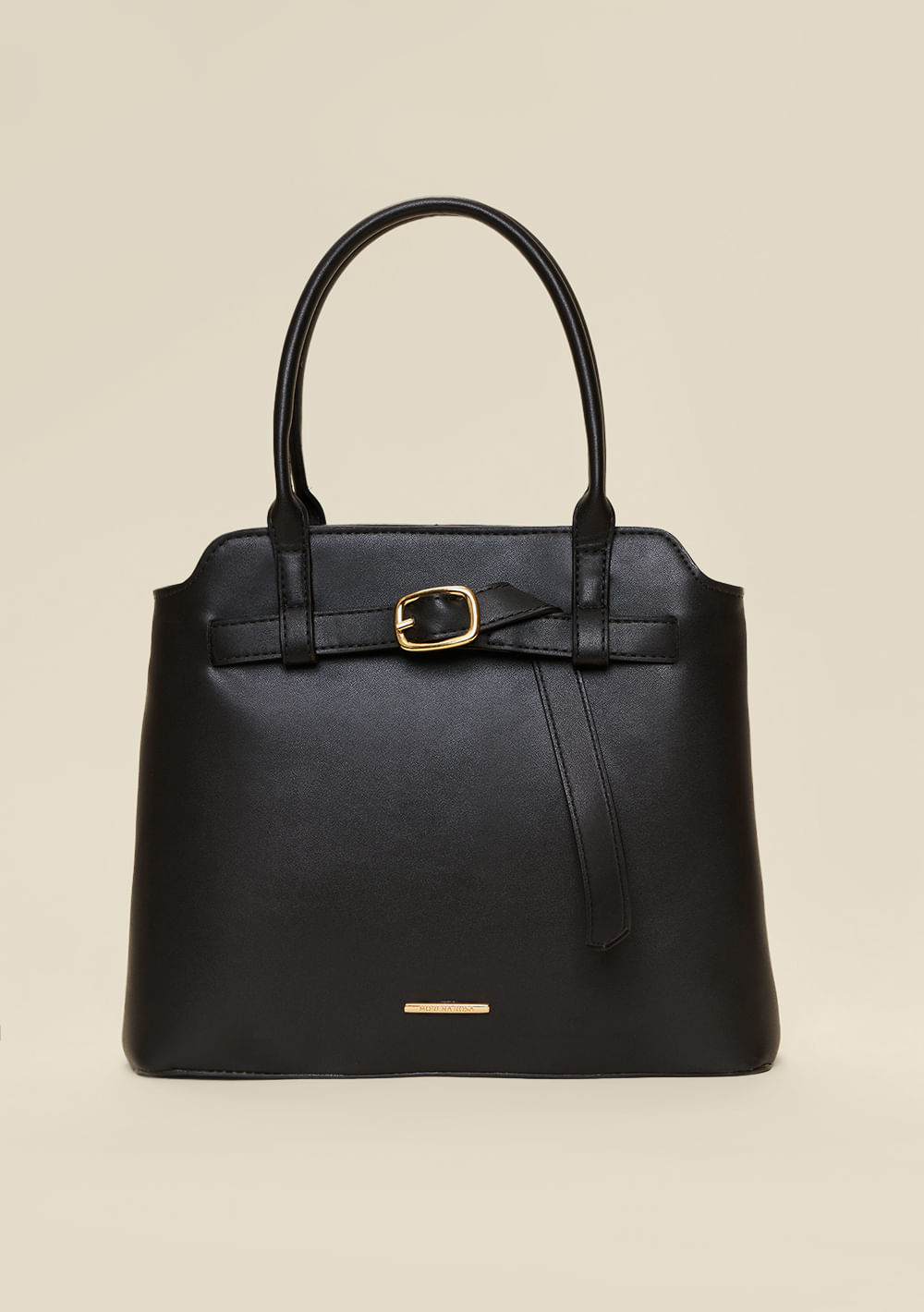 Bolsa Tote Detalhe Fivela Preto