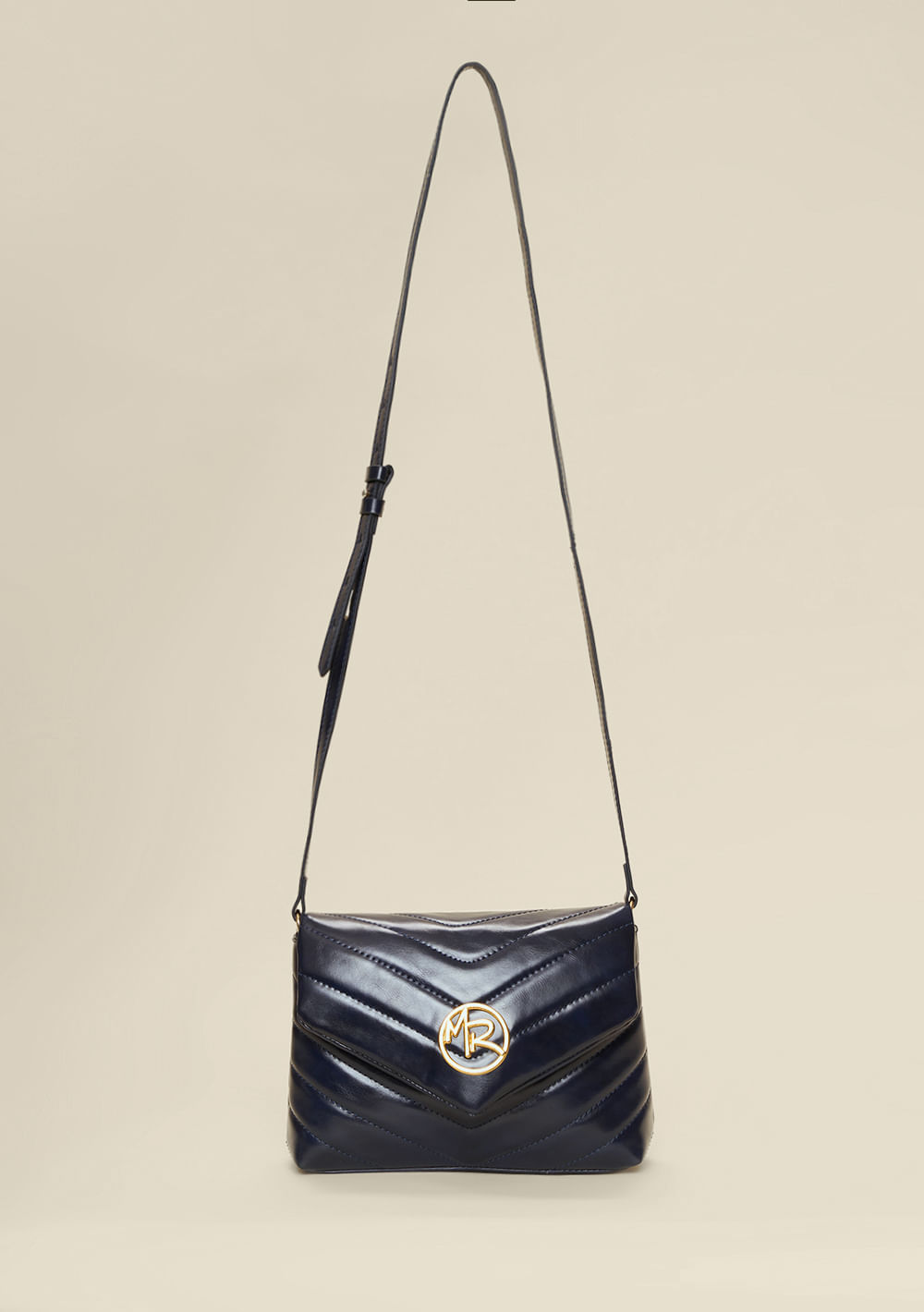 Bolsa Satchel Azul Escuro