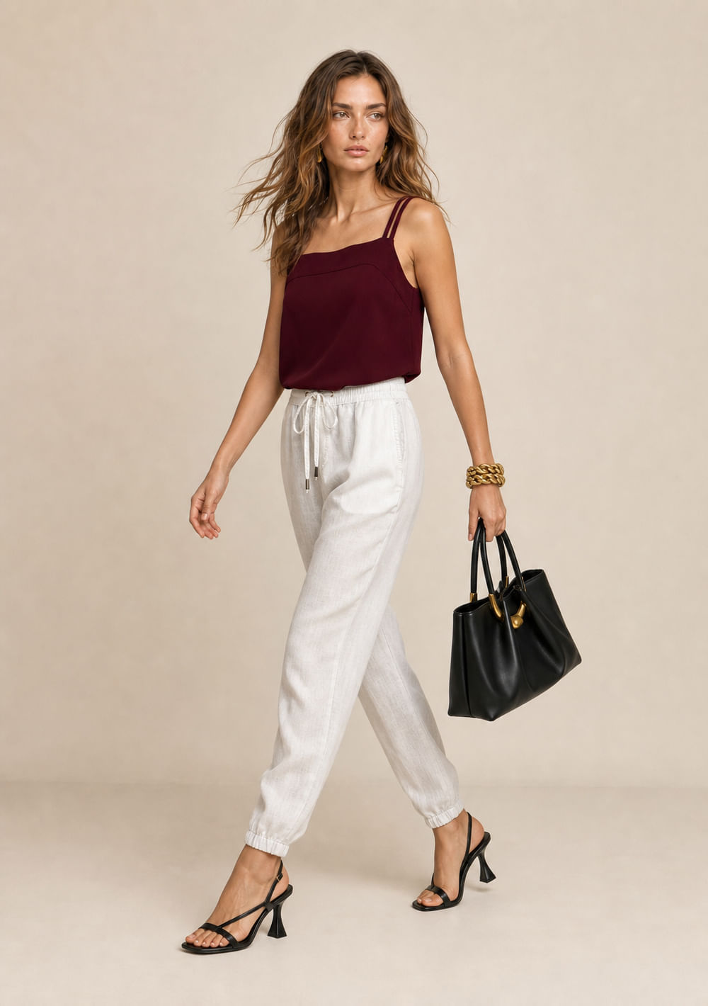 Calça Jogging Baixa Off White