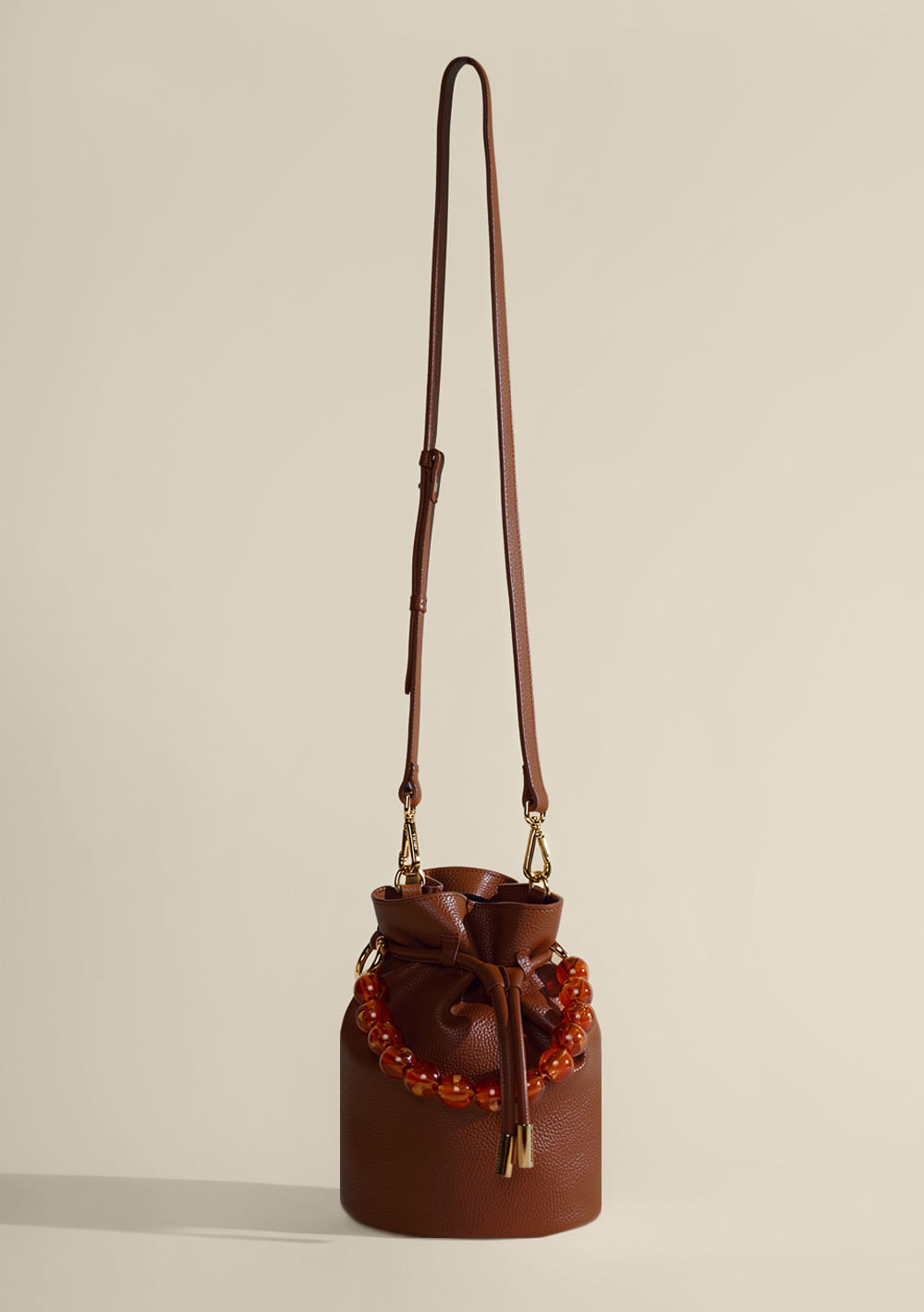 Bolsa Bucket Mrosa Marrom