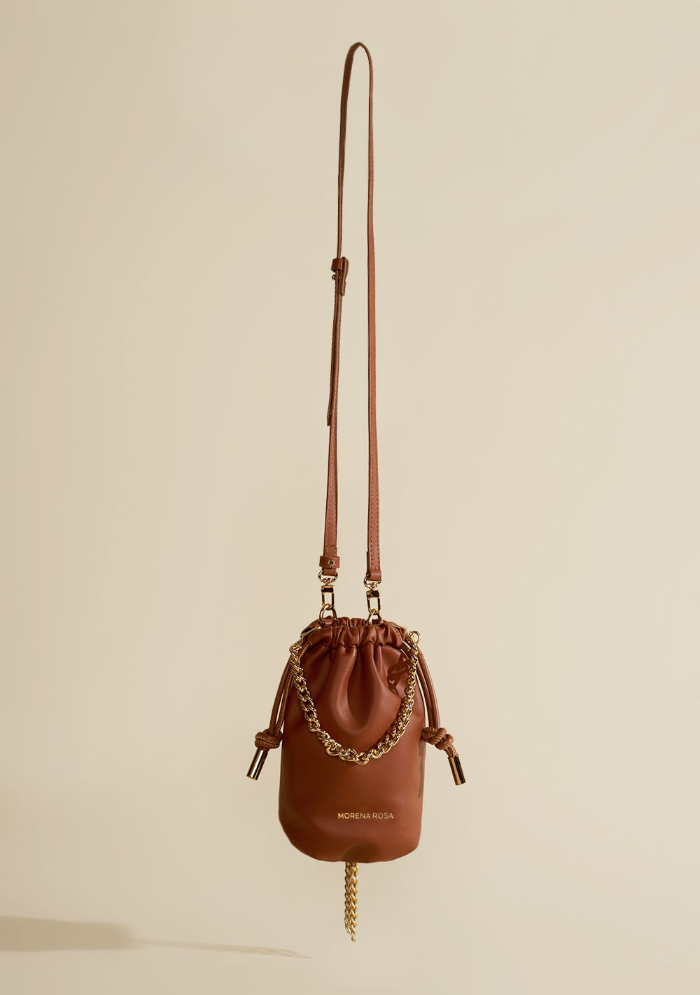 Bolsa Bucket Caramelo