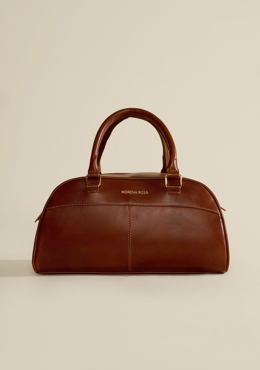 Bolsa Bau Morena Rosa Caramelo